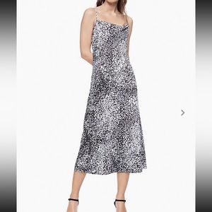 NWT Calvin Klein Cowl Neck Slip Dress